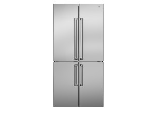 Bertazzoni Master-serien. 84 cm fristående french door, cross door, kyl och frys i rostfritt stål. (RCD84F4FXNC/24) + Master handtag. - 5 års garanti