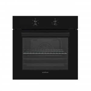 Vestfrost Inbyggd ugn - Svart - 560mm - 69ltr - A. 4 års garanti VBO 1060 N (20017)
