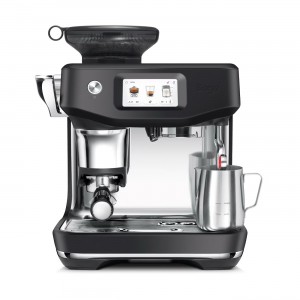 Sage Halvautomatisk espressomaskin. the Barista Touch Impress Svart tryffel (SES881BTR) Fri frakt. - 2 års garanti