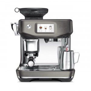 Sage Halvautomatisk espressomaskin. the Barista Touch Impress Svart, borstat rostfritt stål (SES881BST) Fri frakt. - 2 års garanti