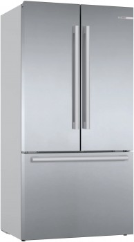 Bosch Serie 8, Fristående kyl/frys, 183 x 90.5 cm, Borstat stål med anti-fingerprint (KFF96PIEP) - 2 års garanti