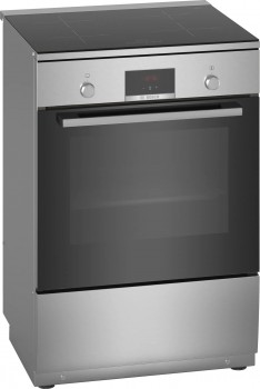 Bosch Serie 4, Spis med induktionshäll, Rostfritt stål (HLN39A050U) - 2 års garanti