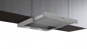 Siemens iQ300, Utdragbar köksfläkt, 60 cm, Silvermetallic (LI67RB531) - 2 års garanti