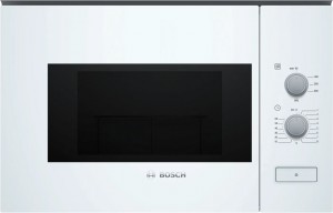 Bosch Serie 4, Inbyggnadsmikro, Vit (BFL520MW0) Fri frakt. - 2 års garanti