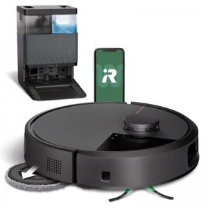 iRobot Roomba 505+ Combo-robot + AutoEmpty-. Robotdammsugare + tömningsstation. Svart. (100000464) - 2 års garanti (1 år på batteri)