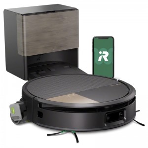 iRobot Roomba Combo Max 705. Robotdammsugare + tömningsstation + mopp. Svart. (100001340) - 2 års garanti (1 år på batteri)