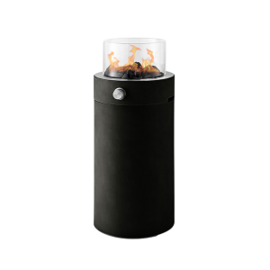 TOMMRE ELD - Gasolvärmare Rund Golvstående Gasol 7kW (Svart - 610002)