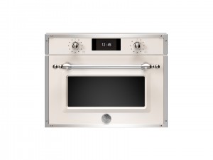 Bertazzoni Kombiugn med mikro, TFT, avorio / krom, Heritage-serien (FHER4077MTAX3) - 5 års garanti