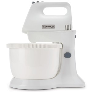 Kenwood Elvisp med skål. 450W. 5 hastigheter + turbo. Vit. (HMP32.A0WH - 0W22210007) Fri frakt, omgående leverans