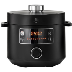 OBH Nordica Tryckkkokare Turbo Cuisine. 1090W. 4,8L. 10 program. Svart. (QK7548S0) - Fri frakt, omgående leverans