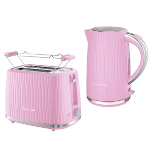 Russell Hobbs Paket Pistachio Eden Vattenkokare/Brödrost. Raspberry (27362-27372) - Fri frakt. omgående leverans