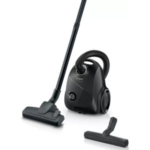Bosch golvdammsugare Serie 2. Tillverkad i Tyskland. 600W. 8M räckvidd. 3,5L volym. Hepa-filter. Svart. (BGLS2BA3NE) - Fri frakt, omgående leverans