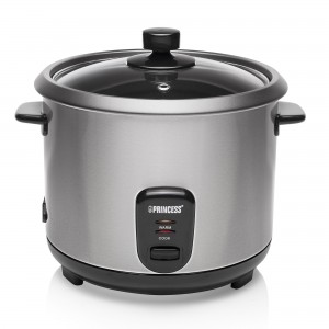 Princess Riskokare. 1,8L. 700W. 10 koppar. Varmhållningsfunktion. Rostfri. (01.271950.01.001)