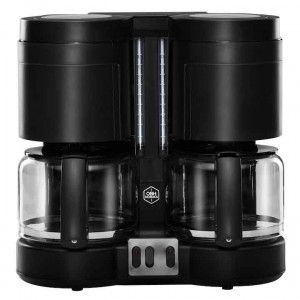 OBH Nordica Kaffebryggare Duo Tech 2. 2 x 1,4 liter (20 koppar) Aromafunktion. Droppstop. Svart. (OP8508S0) - Fri frakt