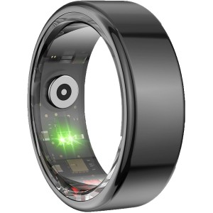 Ksix Smart ring Saturn. Sömnanalys. Realtidsdata. Portabelt laddfodral. Storlek M. (BSR01N10) - Fri frakt