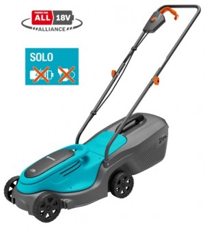 Gardena Batterklippare 18V. Klippbredd: 30 cm. Uppsamlarvolym: 25L. (PowerMax 30/18V  - 14630-55) Utan batteri & laddare. - Fri frakt