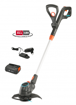 Gardena Batteritrimmer 18V. (ComfortCut 23/18V P4A - 14701-20) KOMPLETT. (2,5Ah batteri + standardladdare. - Fri frakt