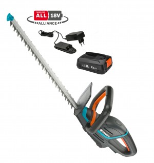 Gardena batteridriven häcksax 18V. ComfortCut 50/18V P4A - 14730-20) KOMPLETT. (2,0Ah batteri & standardladdare) - Fri frakt