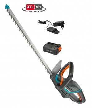 Gardena batteridriven häcksax 18V. ComfortCut 60/18V P4A - 14731-20) KOMPLETT. (2,5Ah batteri & standardladdare) - Fri frakt