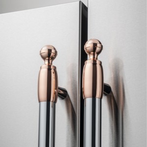 Bertazzoni dekorsats i koppar för kylskåp. Collezione Metalli (901538)