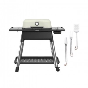 Everdure gasolgrill. 2 brännare. Force Gen III. Verktygssats på köpet. Matt sten. Exkl. regulator. (100002085) Fri hemleverans. - 2 års garanti