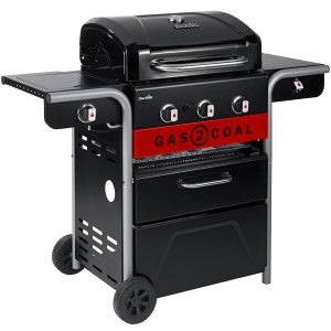 Char-Broil gasolgrill Gas2Coal 2.0. 3+1. 2 huvudbrännare + 1 sidobrännare. (140925) - Fri hemleverans