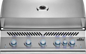 Napoleon gasoldriven inbyggnadsgrill. Rostfri. (BIG38-1 inkl. rotisseri - 14103NA) - Fri hemleverans