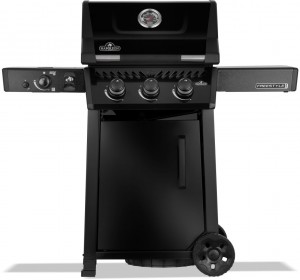 Napoleon gasolgrill Freestyle PRO 365. 3 huvudbrännare + 1 sidobrännare. Grillyta: 51 x 45 cm. Svart. (15851NA) - Fri hemleverans