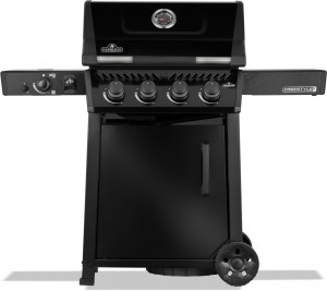 Napoleon gasolgrill Freestyle PRO 425. 4 huvudbrännare + 1 sidobrännare. Grillyta: 60 x 45 cm. Svart. (15868NA) - Fri hemleverans