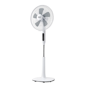 BLACK+DECKER Golvfläkt 5 Blad Vit 50W. (242119) - Fri frakt