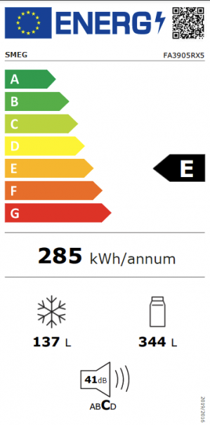 Energidekal SMEG FA3905RX5