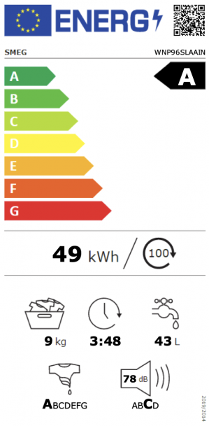 Energidekal SMEG WNP96SLAAIN
